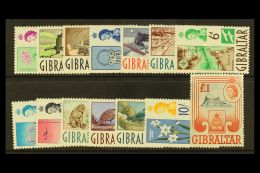1960-62 Definitive Set, SG 160/173, Never Hinged Mint. (14) For More Images, Please Visit... - Gibraltar