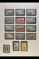 1953-1973 COMPLETE VERY FINE MINT COLLECTION In Hingeless Mounts On Leaves, All Different, Inc 1953-59 &... - Gibilterra