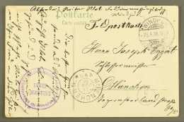 SOUTH WEST AFRICA 1906 (25 May) Stampless Feldpost Picture Postcard Addressed To Germany, Bearing "Windhuk" Cds,... - Altri & Non Classificati