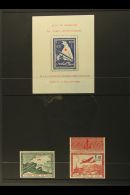 FRENCH LEGIONS 1941-42. NEVER HINGED MINT COLLECTION On Stock Pages. Includes 1941 100f Miniature Sheet, 1941 Air... - Other & Unclassified