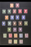 1880-1902 QV MINT COLLECTION Presented On A Stock Page. Includes 1880-81 ½d & 1d Wmk Upright, 1886-93... - Gambie (...-1964)