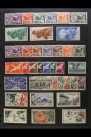 NEW CALEDONIA 1938-79 FINE MINT AIR POST COLLECTION Presented On Stock Pages, Never Hinged From 1972-1979. Lovely... - Altri & Non Classificati