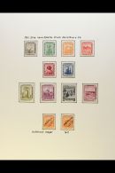 1914-22 MINT & USED COLLECTION With 1914 Fine Mint & Used Basic Sets, Few Used Watermark Varieties, 1915... - Other & Unclassified