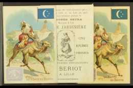 1908 Stamp Designs On Advertising Cards, ALL Different, Seldom Seen (3 Cards) For More Images, Please Visit... - Autres & Non Classés