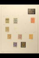 1866-1913 OLD TIME MINT & USED COLLECTION Presented On Album Pages. Includes 1866 ½r Buff Unused, 1867... - Dominicaanse Republiek