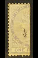 1882 ½(d), In Black On Half 1d Lilac, SG 10, Mint. For More Images, Please Visit... - Dominique (...-1978)
