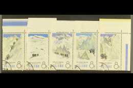 1965 Chinese Mountaineering Achievements Set, SG 2245/49, Very Fine Used Corner Marginal Examples. (5) For More... - Other & Unclassified