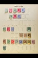 1900-1936 MINT COLLECTION Presented On Printed Album Pages. Includes 1900 QV Set, KEVII Ranges To 1s, KGV 1912-20... - Kaaiman Eilanden