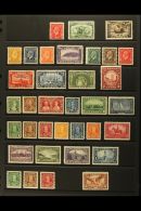 1932-35 FINE MINT SELECTION Presented On A Stock Page. Includes 1932 3c, 13c & 6c On 5c Air Surcharge, 1932-33... - Altri & Non Classificati