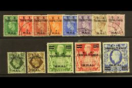 TRIPOLITANIA 1950 KGVI GB "B. A. TRIPOLITANIA" Overprints, SG T14/26, 2s6d Slightly Thinned Corner (barely... - Italian Eastern Africa