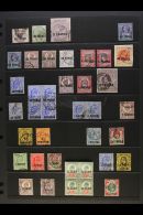 1885-1912 INTERESTING USED COLLECTION Presented On A Stock Page & Includes 1885-88 Set, 1887-96 Set Plus... - Brits-Levant