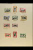 CONGO POSTAGE DUES 1908 TO 1943 - IMPORTANT COLLECTION. A Spectacular Collection Of The Framed "TAXES"overprinted... - Other & Unclassified