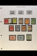 OFFICIALS 1931-3 "O S" FINE MINT OVERPRINTS, Complete Basic Run From KGV 2d Golden Scarlet To 1s Green Lyrebird,... - Other & Unclassified