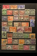 1937-62 USED COLLECTION On A Stock Page. Includes 1938-51 Definitive Set To 5s Incl Both 1s And 2s6d Shades,... - Altri & Non Classificati