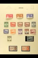 1935-1969 ATTRACTIVE ORIGINAL COLLECTION On Album Pages, Mint And Used, Generally Fine/very Fine Condition. Note... - Other & Unclassified