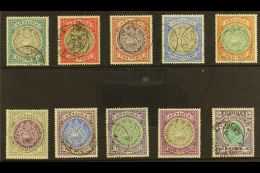 1903-07 CC Watermark Set, SG 31/40, Fine Cds Used (10 Stamps) For More Images, Please Visit... - Other & Unclassified