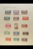 FRENCH 1932 - 43 Virtually Complete Mint Collection On Pages Including Airs And Postage Dues And Including 1932... - Other & Unclassified