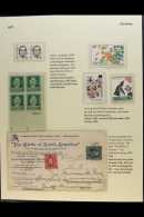 BIRDS - ATTRACTIVE PRESENTATION COLLECTION An Unusual Assembly Of Stamps, Cards, Covers, Sheetlets, Coins &... - Non Classés