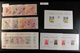 LATIN AMERICA NHM 1957-2007 Never Hinged Mint Sets And Miniature Sheets On Dealers Stock Cards With Selections... - Other & Unclassified