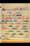 ALL WORLD UNCHECKED HOARD An ALL PERIOD (1850's -1960's) Mint, Nhm And Used Accumulation On Stock Pages. Useful... - Other & Unclassified