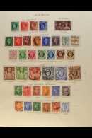 1936-52 USED COLLECTION An All Different Range On Printed Album Pages, Includes King George VI Postage Issues... - Zonder Classificatie