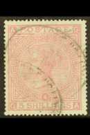 1867-83 5s Rose Plate 4, Wmk Anchor, SG 134, Very Fine Used With Light Oval Cancellations. Scarce In This Lovely... - Other & Unclassified