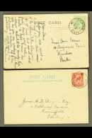 ROYAL HOUSEHOLD MAIL - BALMORAL CASTLE CDS'S 1910 And 1927 Postcards With Good Clear Strikes. (2) For More Images,... - Andere & Zonder Classificatie