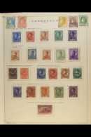 1880-1964 OLD TIME COLLECTION A Most Useful Mint & Used, Postage Issues Collection Presented On Printed Pages.... - Venezuela