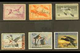 DUCK HUNTING STAMPS 1938 $1, 1944 $1, 1947 $1, And 1962 $3, These All "used" With Signatures (some Minor Faults),... - Other & Unclassified