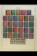 1938-39 Definitives Complete Set Including Coil Stamps (Scott 803/34 & 839/51, SG 799/844) Very Fine Never... - Autres & Non Classés