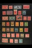 1904-1932 FINE/VERY FINE MINT All Different Collection, Some Never Hinged. Note 1904 5c Louisiana Exposition, 1908... - Other & Unclassified