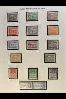 1937-1950 FINE MINT KGVI COLLECTION A Highly Complete Collection Presented In Mounts On Pages, ALL DIFFERENT, Inc... - Turks- En Caicoseilanden