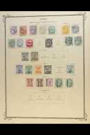 1886-1953 COLLECTION. A Most Useful Mint & Used Collection Presented On Printed "Scott" Pages. Includes... - Tonga (...-1970)