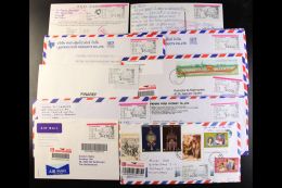 MODERN POSTAL HISTORY 2000-05 Modern Hoard Of Mostly Air Mail Covers To A Wide Range Of Overseas Destinations From... - Thailand