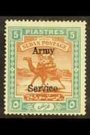 ARMY SERVICE 1906 5p Brown And Green Wmk Quatrefoil, SG A15, Fine Mint. For More Images, Please Visit... - Soudan (...-1951)