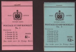 1962 Complete Stamp Books, SG SB 9/10, Very Fine (2 Books) For More Images, Please Visit... - Samoa
