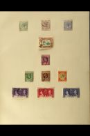1891-1951 ALL DIFFERENT COLLECTION On Album Pages, Includes 1891-98 ½d And 2½d Mint, 1936 Set To 1s... - St.Lucia (...-1978)