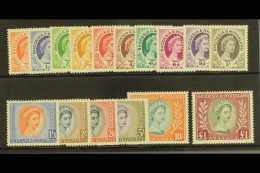 1954-56 Complete Definitive Set, SG 1/15, Never Hinged Mint. (15 Stamps) For More Images, Please Visit... - Rhodésie & Nyasaland (1954-1963)