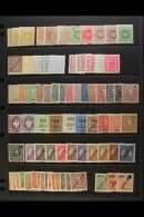 ANGOLA 1875-1954 Fresh Mint Collection Which Includes 1875-77 Crown Types (various Perfs) 20r X3, 100r X3, 200r,... - Other & Unclassified