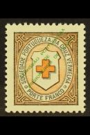 RED CROSS 1916 (-) Red & Black Prisoners Of War Overprint (Michel 2, Afinsa 2), Very Fine Never Hinged Mint,... - Other & Unclassified