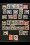 1945-63 COMPLETE FINE USED COLLECTION. A Complete Run From The 1945 British Military Administration "BMA" Opt'd... - North Borneo (...-1963)