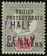 1893 ½d On 2d Green And Carmine, Type 6 Surcharge In Violet, SG 18, Very Fine Mint. BPA Certificate. For... - Andere & Zonder Classificatie