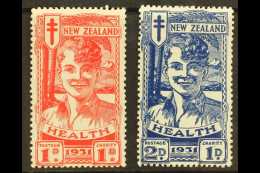 1931 Health "Smiling Boy" Set, SG 546/547, Fine Mint. (2) For More Images, Please Visit... - Other & Unclassified