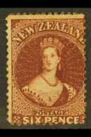 1862-64 6d Red- Brown Perf 13, Wmk Large Star, SG 77, Mint With Small Repaired Tear, Regummed. Cat £1500 For... - Other & Unclassified