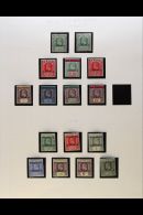 ENGLISH 1908-38 All Different Fine Mint Collection Which Includes 1908 (wmk MCA) Set To 1s Plus (wmk CA) Set To... - Other & Unclassified