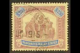 FEDERATED STATES 1904 - 22 $250 Lilac And Blue, Wmk MCA, Barefoot 5, Superb Used With Neat Fiscal Cancel. For More... - Altri & Non Classificati