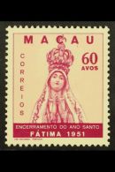 1951 60a Magenta & Pink "Holy Year", SG 450, Very Fine Mint For More Images, Please Visit... - Other & Unclassified