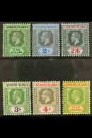 1921-32 1s To 5s Script, SG 73/78, Fine Mint. (6) For More Images, Please Visit... - Leeward  Islands