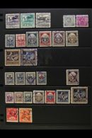 REVENUES 1919-1943 Very Fine Used All Different Collection On Stock Pages, Inc Documentary (Stempel Marka &... - Lettonie