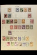 1879-94 QUEEN VICTORIA ISSUES MOSTLY USED COLLECTION (unless Stated) On A Printed Album Page, Includes 1879 6c... - Bornéo Du Nord (...-1963)